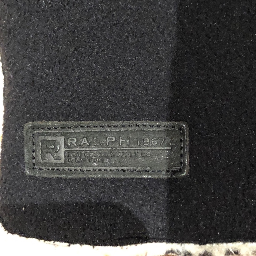 Ralph Lauren Faux Suede Shearling Vest. XS - Picture 4 of 5